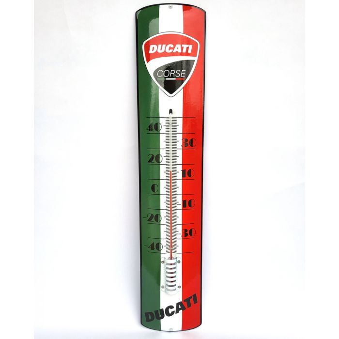 thermomètre émaillé ducati corse