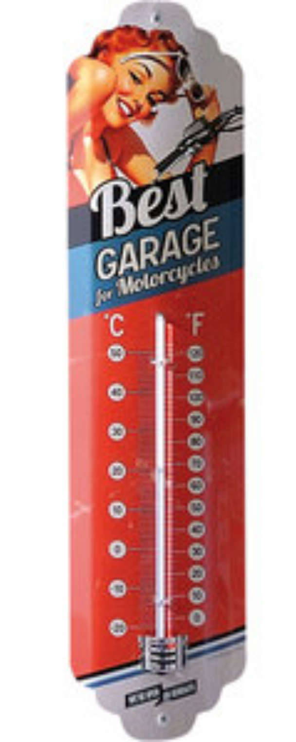 Thermomètre bougie vintage 7/24 garage - Garage/Atelier/Les