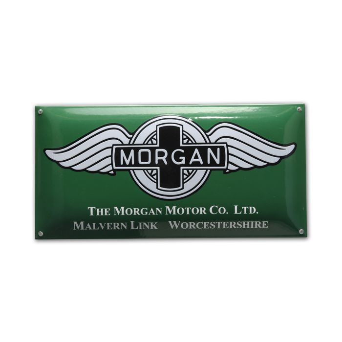plaque émaillée morgan motor company