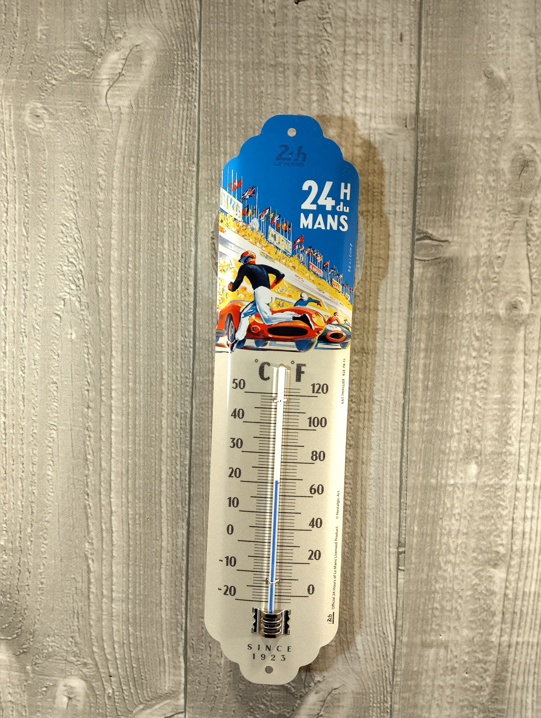 thermomètre publicitaire 24h du mans vintage