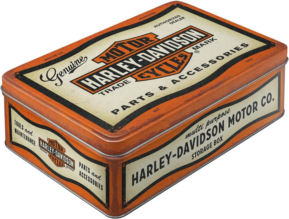 boite métal à suche harley davidson parts