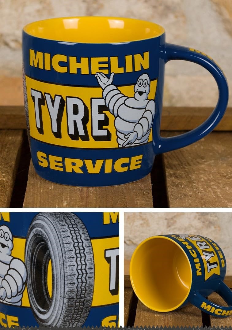 tasse céramique pneus michelin