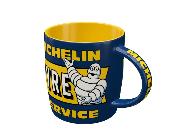 tasse rétro vintage bibendum michelin