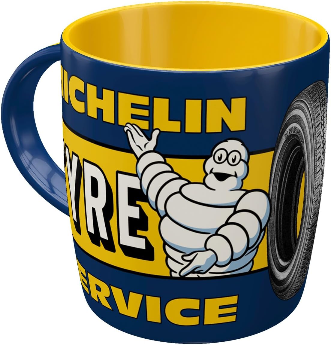 mug publicitaire pneus michelin bibendum