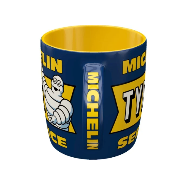 mug céramique michelin bibendum pneus