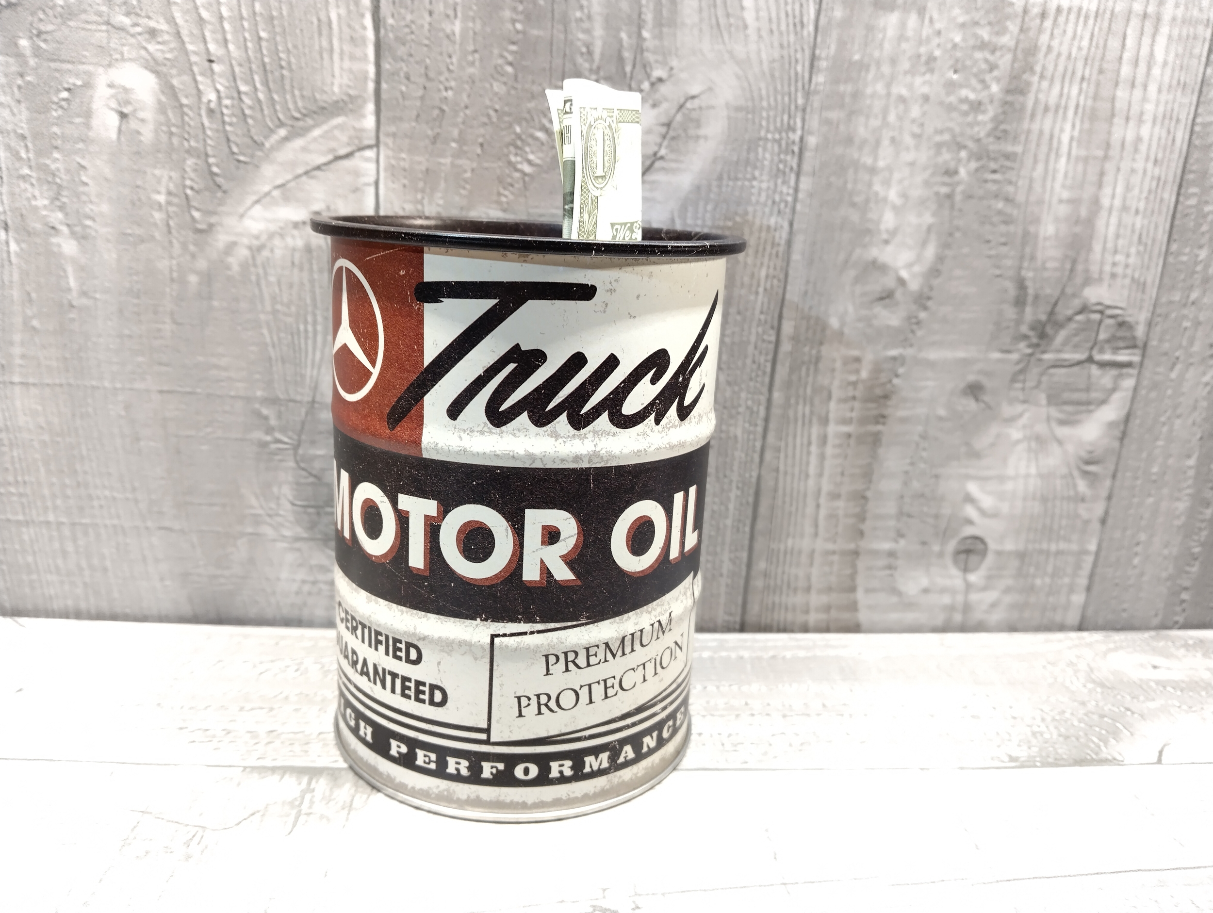 tirelire déco mercedes truck