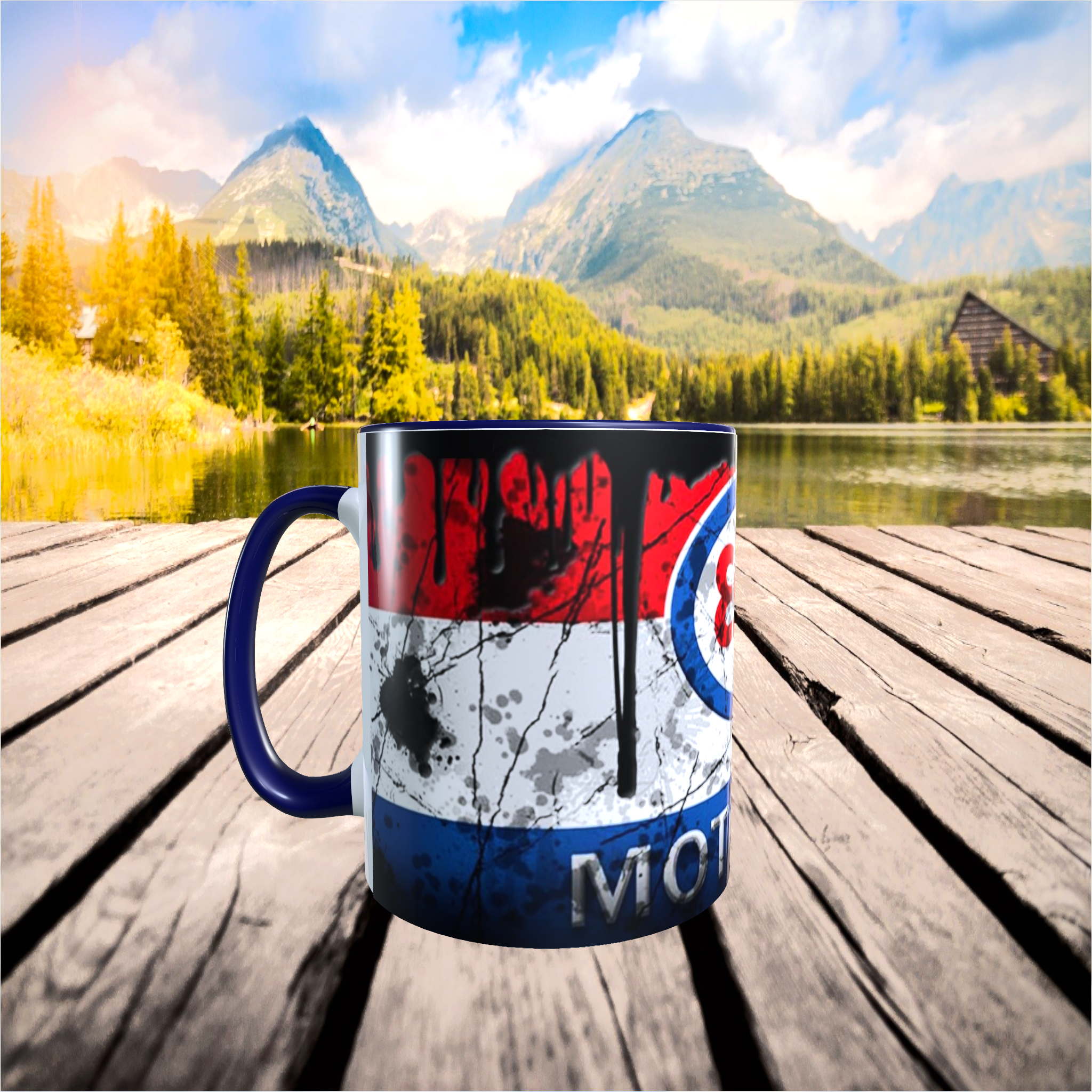 tasse céramique esso publicitaire