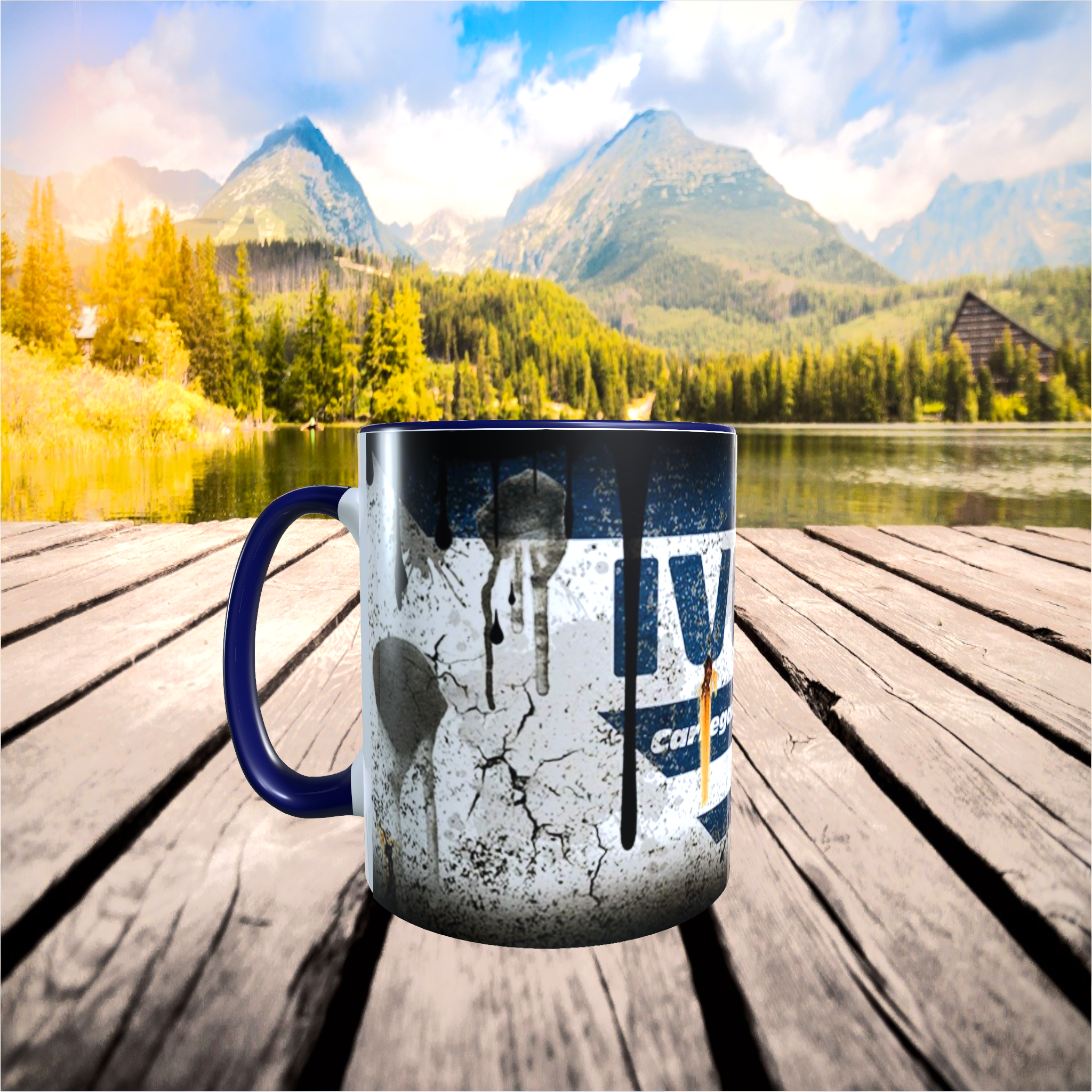 tasse céramique iveco camion publicitaire