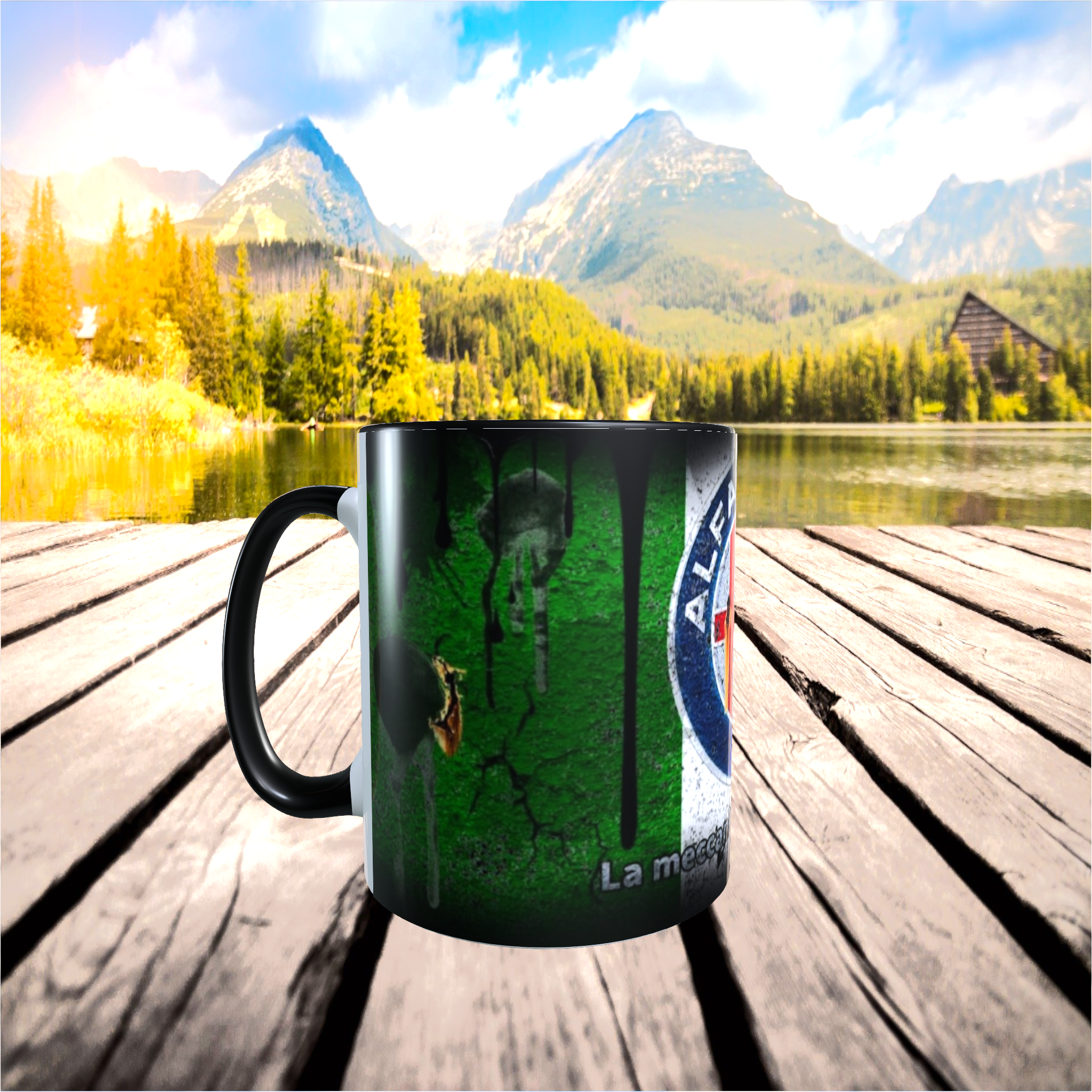 Mug Alfa Roméo En Céramique Blanche - Tasse De Collection ADS, EAN 3066000213182, Neuf Sous Blister