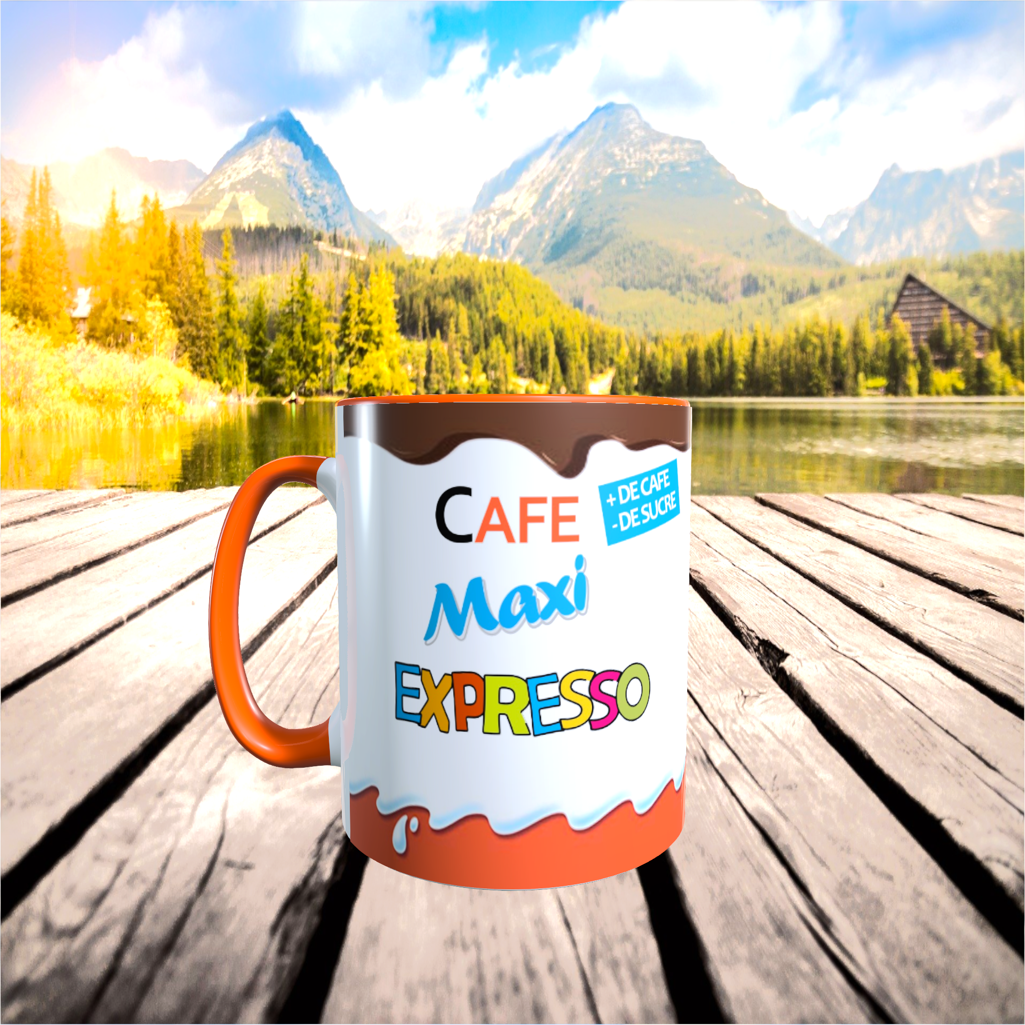 mug céramique kinder publicitaire