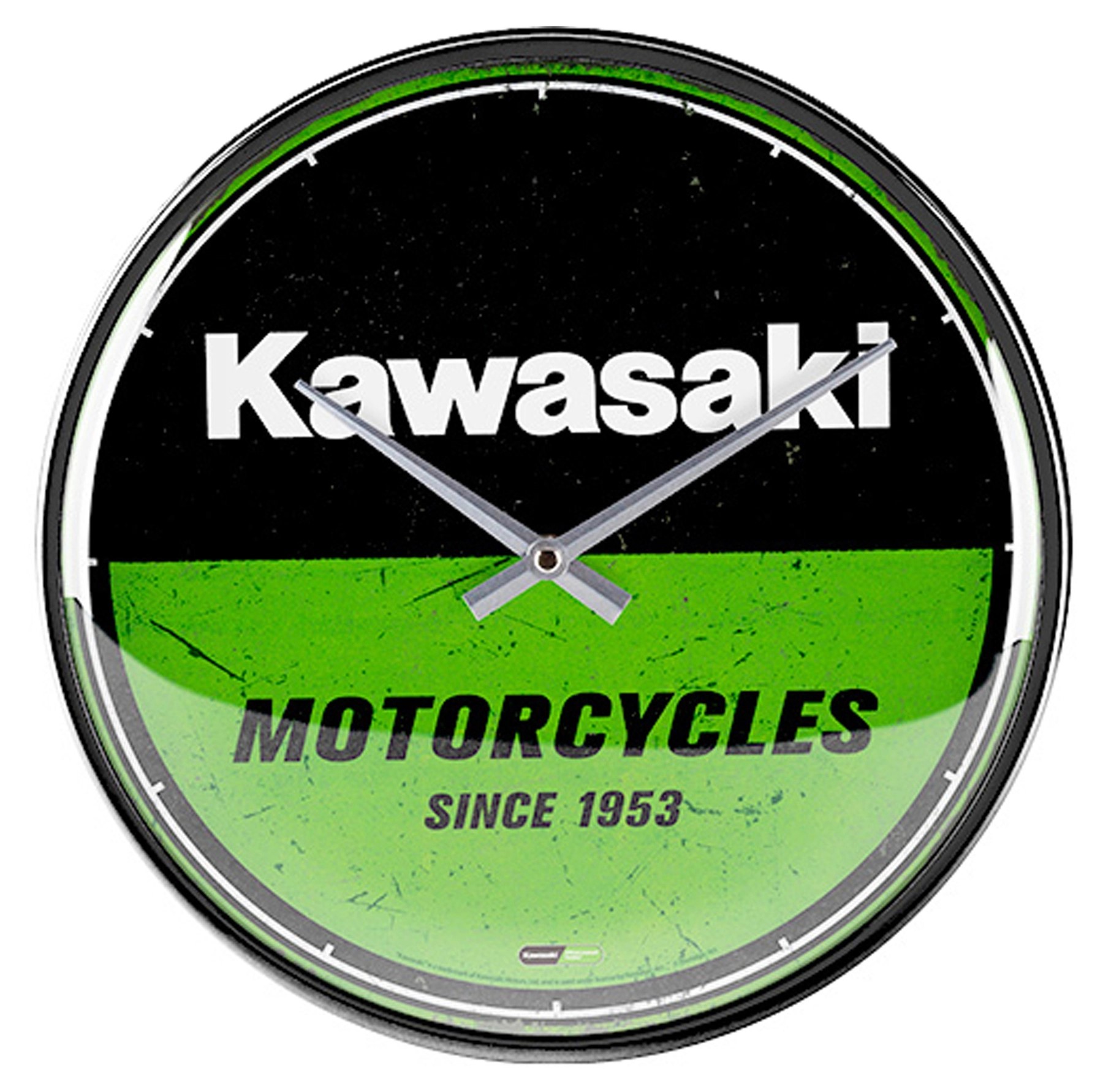 horloge déco murale moto kawasaki