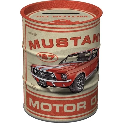 horloge publicitaire ford mustang vintage