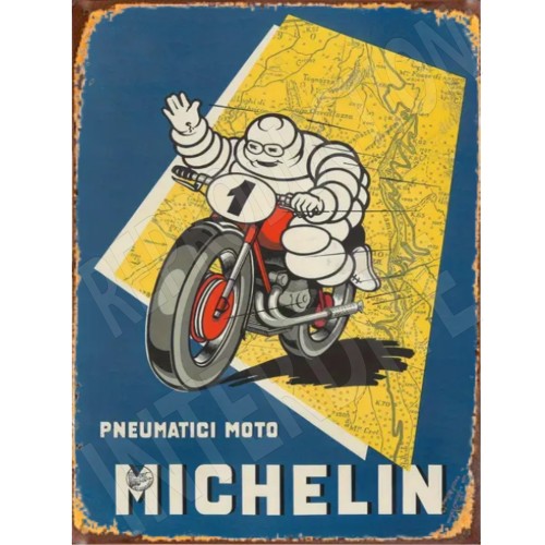 Nostalgic-Art Plaque Vintage, Route 66 Motor Oil