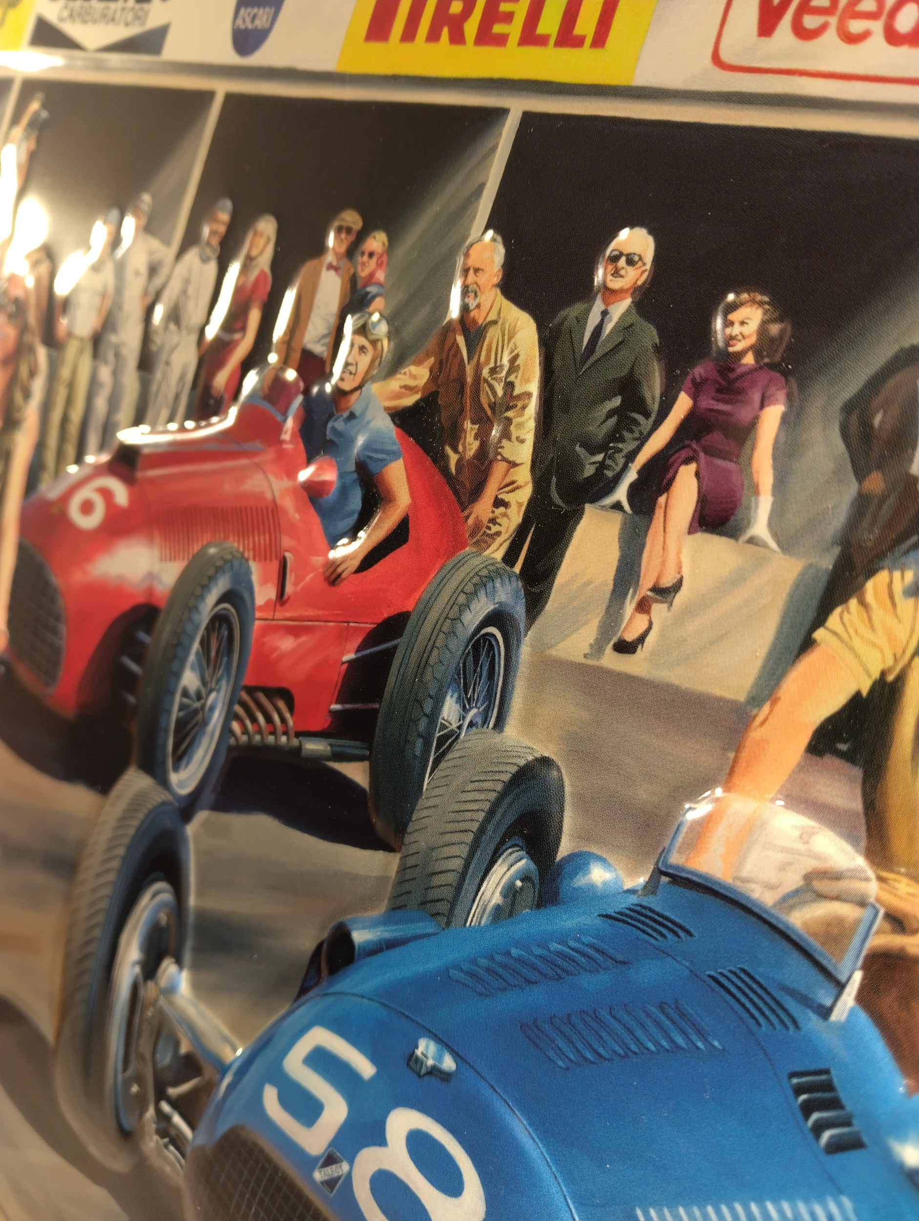 Plaque métal Monza 1950