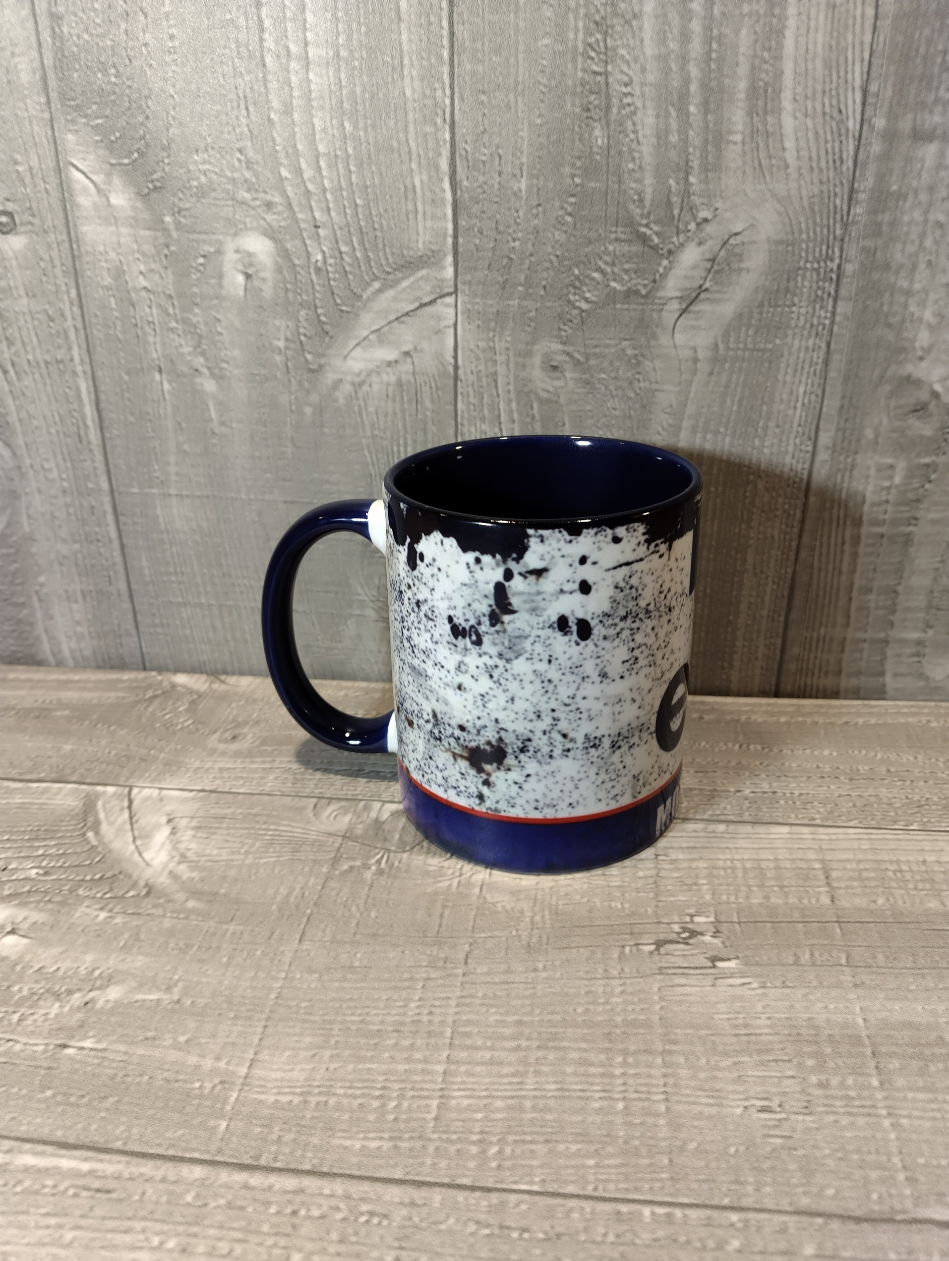 Mug céramique publicitaire huile Elf
