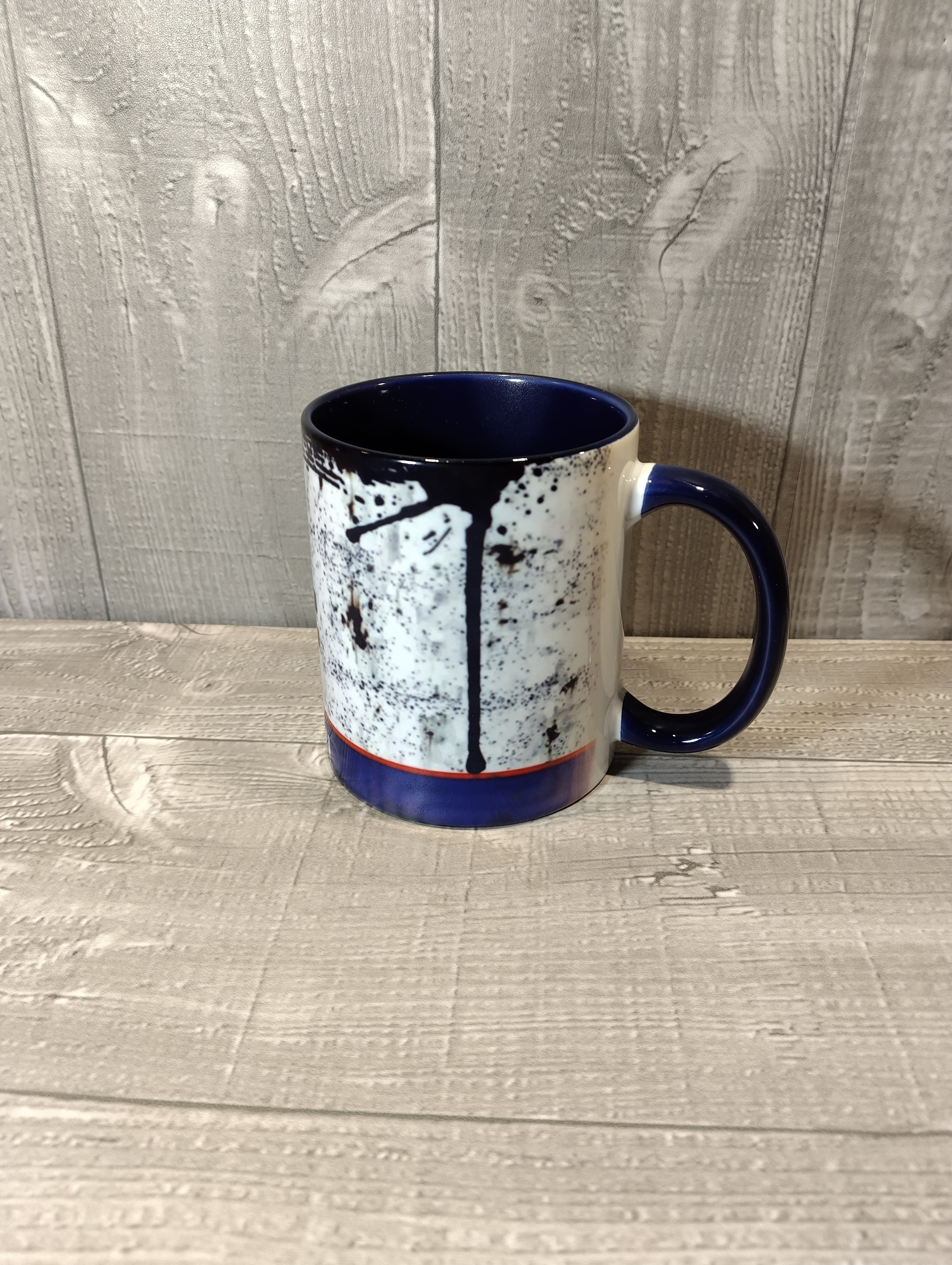 tasse céramique publicitaire huile Elf