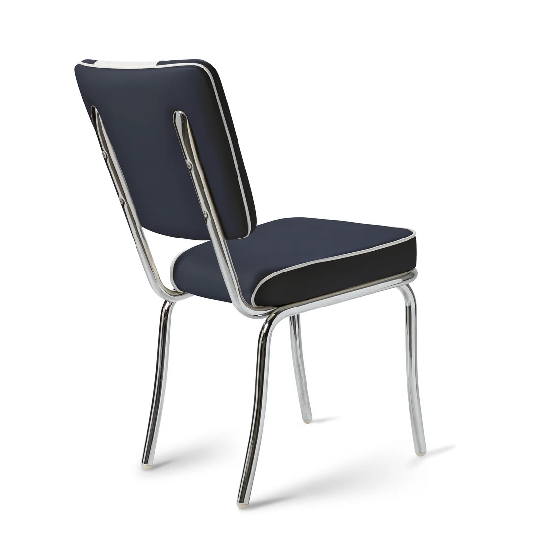 chaise de diner arcade bleu marine