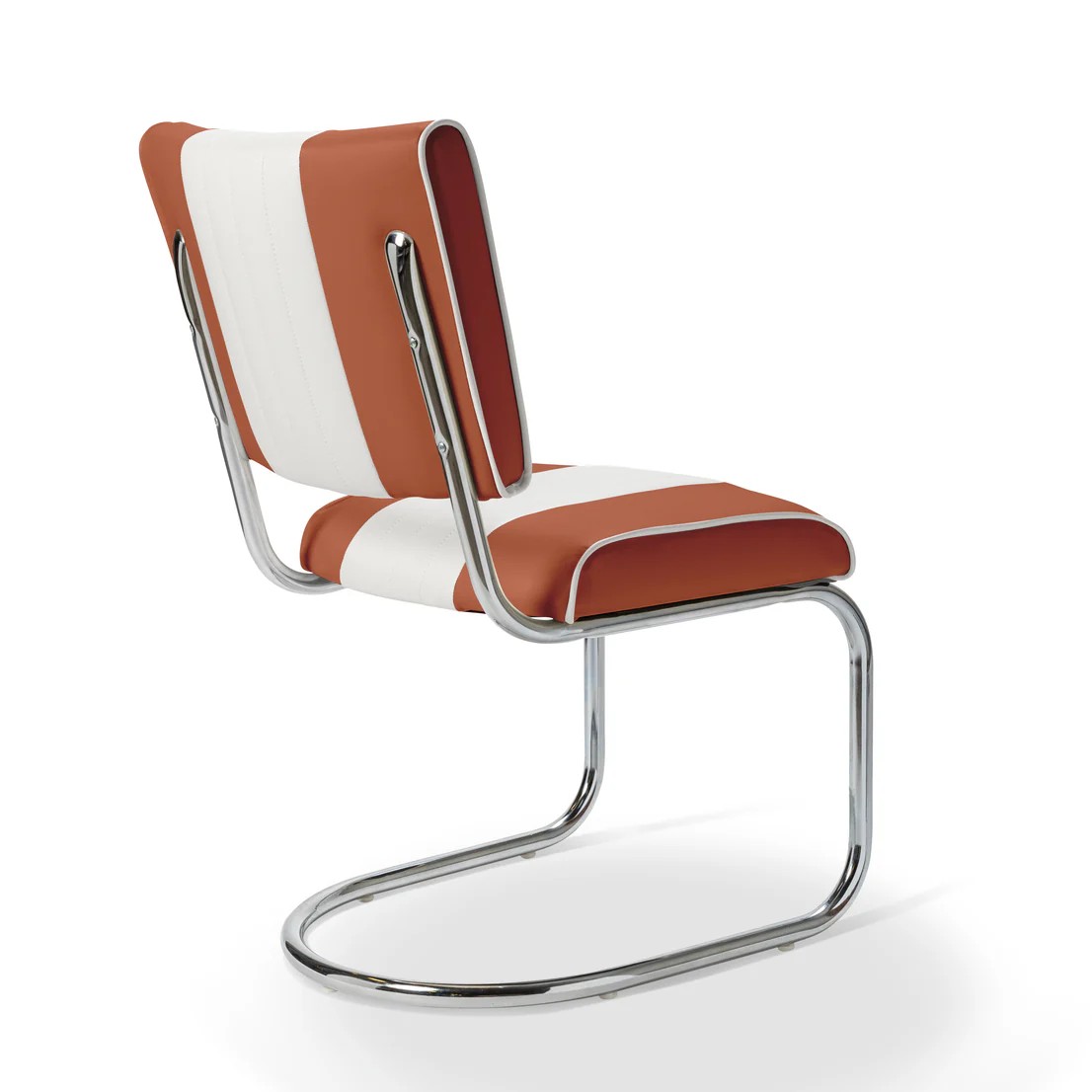 chaise de diner bi-couleur prospect ocre