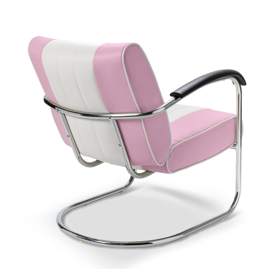 Chaise confort diner bi-colore Pullman lilas mobilier américain