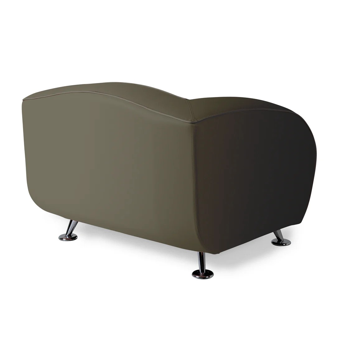 canapé 1 place delucas kaki mobilier américain