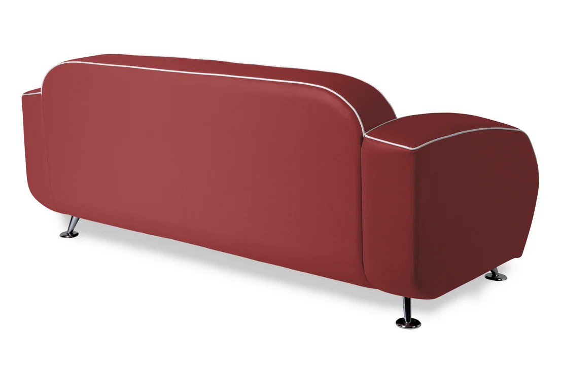 Sofa canapé bicolore Waverly ruby mobilier américain
