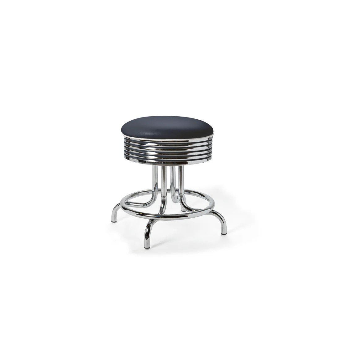 Tabouret de Diner bas Airline bleu marine