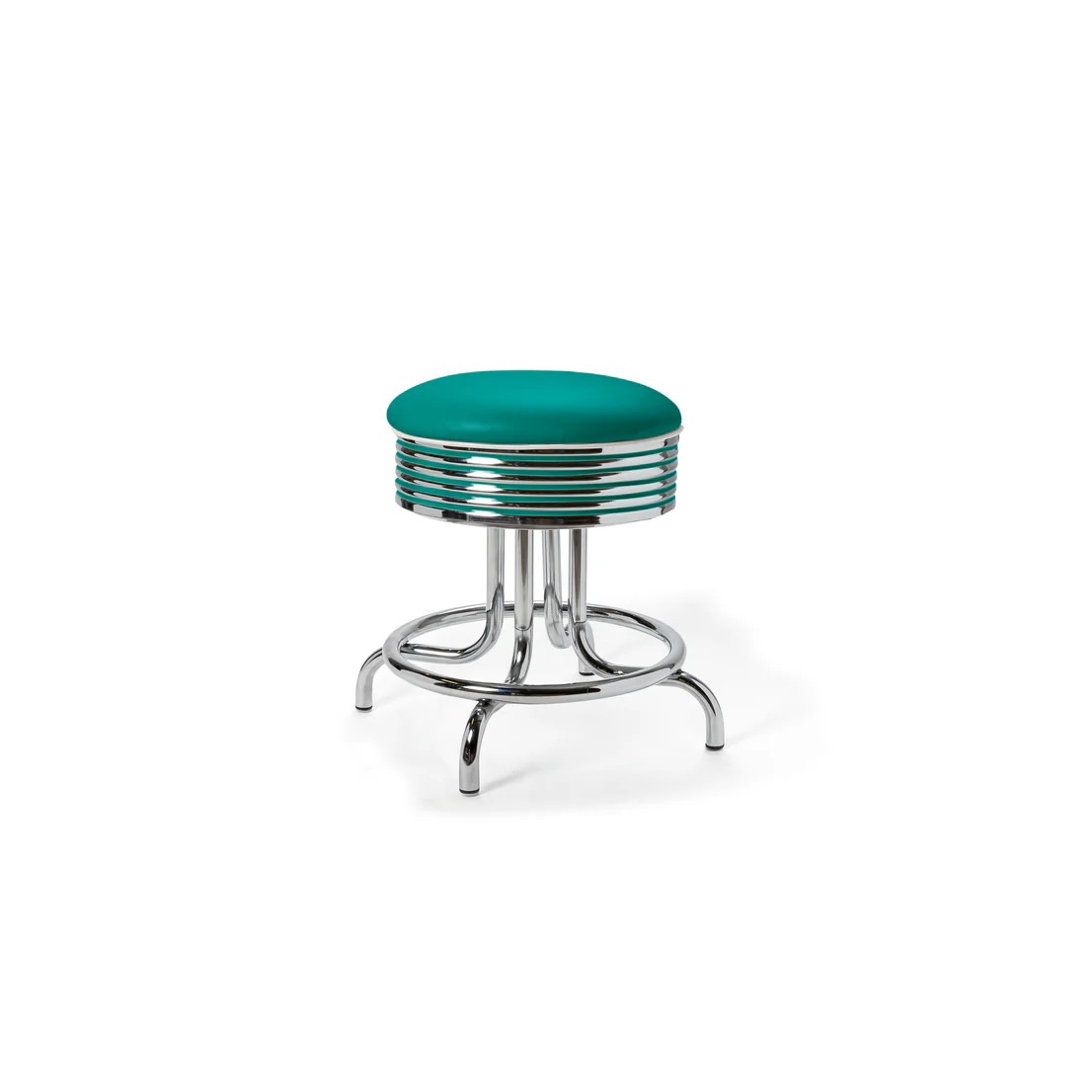 Tabouret de Diner bas Airline pétrol