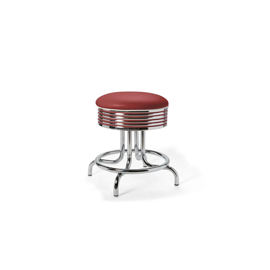 Tabouret de Diner bas Airline ruby