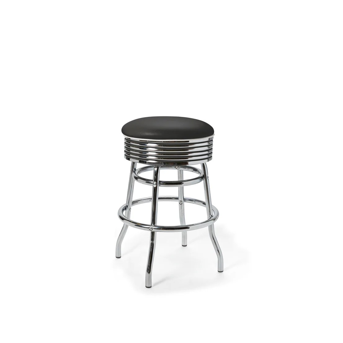 Tabouret de bar luxe bas Palace 66 mobiler américain noir