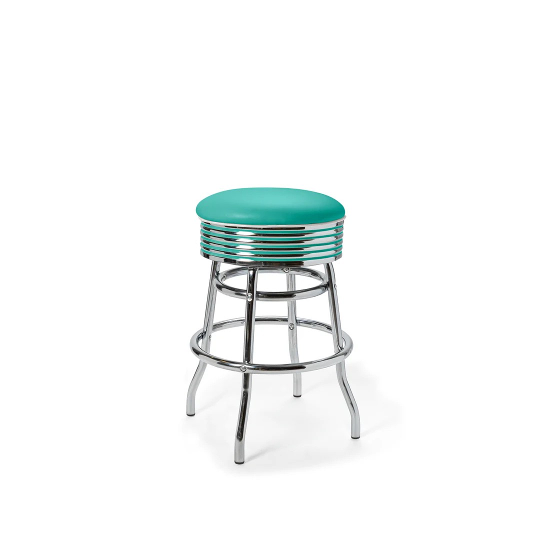 Tabouret de bar luxe bas Palace 66 mobiler américain turquoise