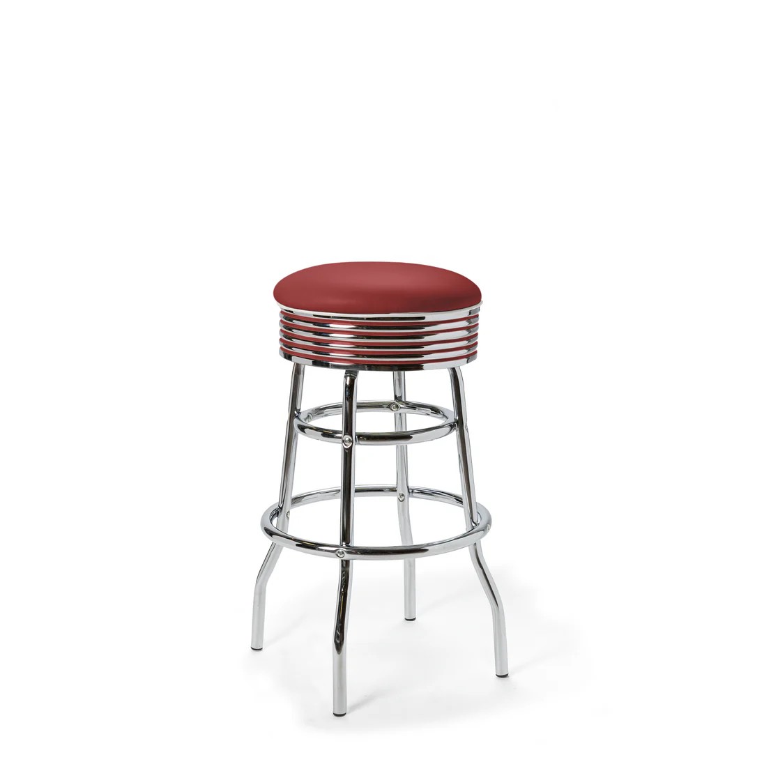 Tabouret de bar luxe haut Palace mobilier américain ruby
