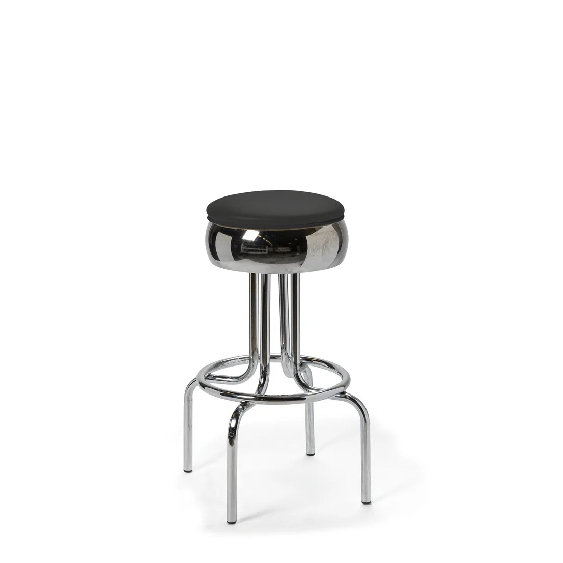 tabouret de bar airline stacks noir mobilier américain