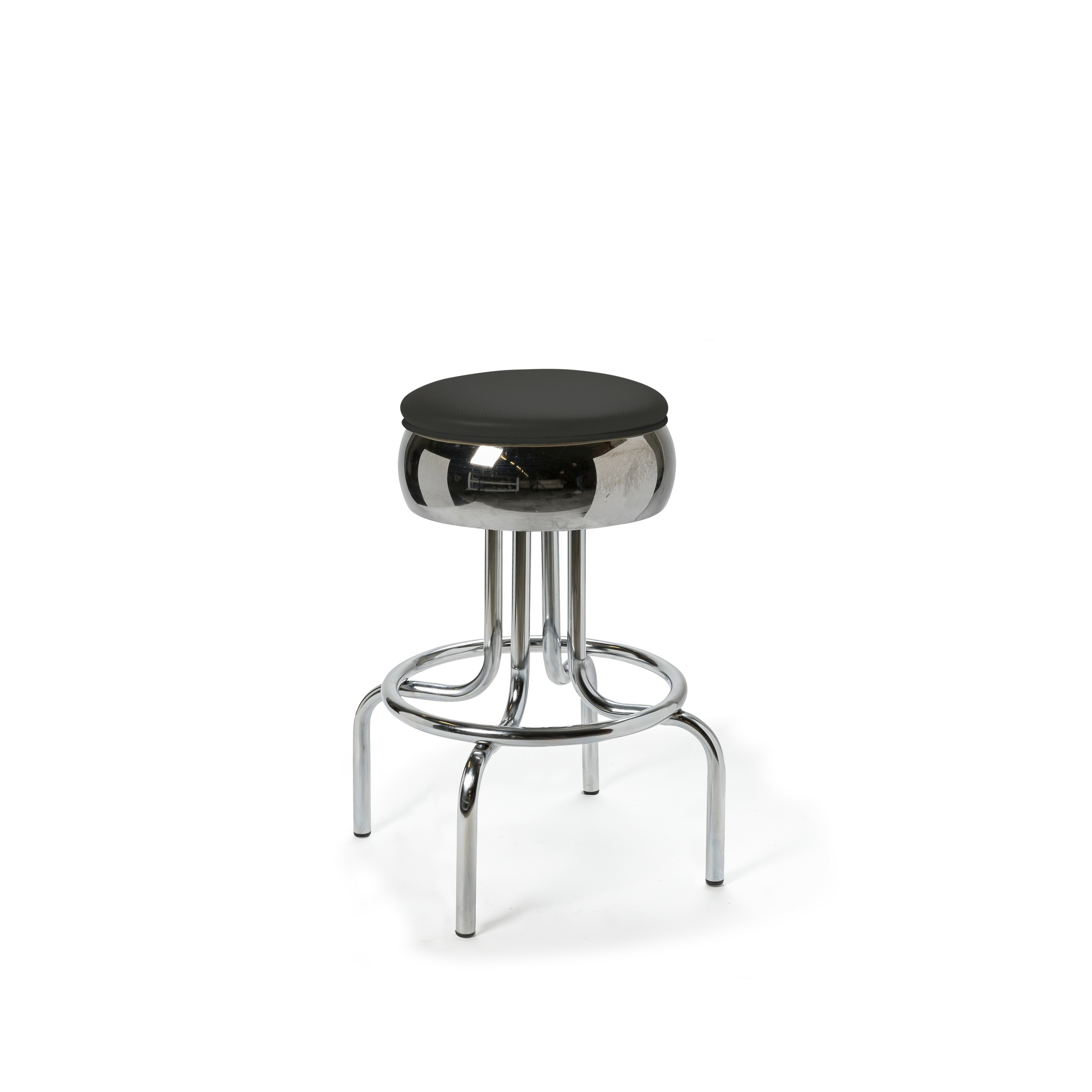 Tabouret de bar Airline 66 Stacks noir