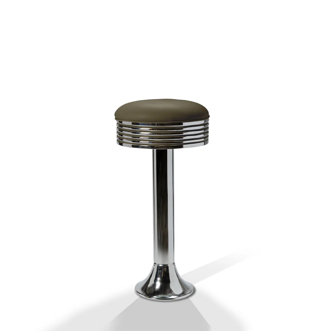 Tabouret de bar Casey MP 77 Chrome kaki