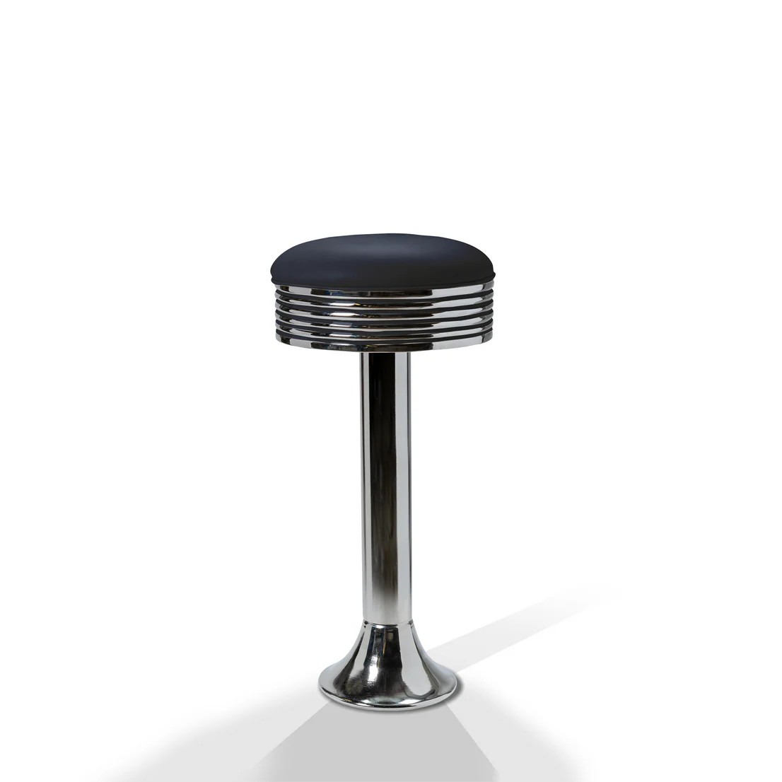 Tabouret de bar Casey MP 77 Chrome bleu marine