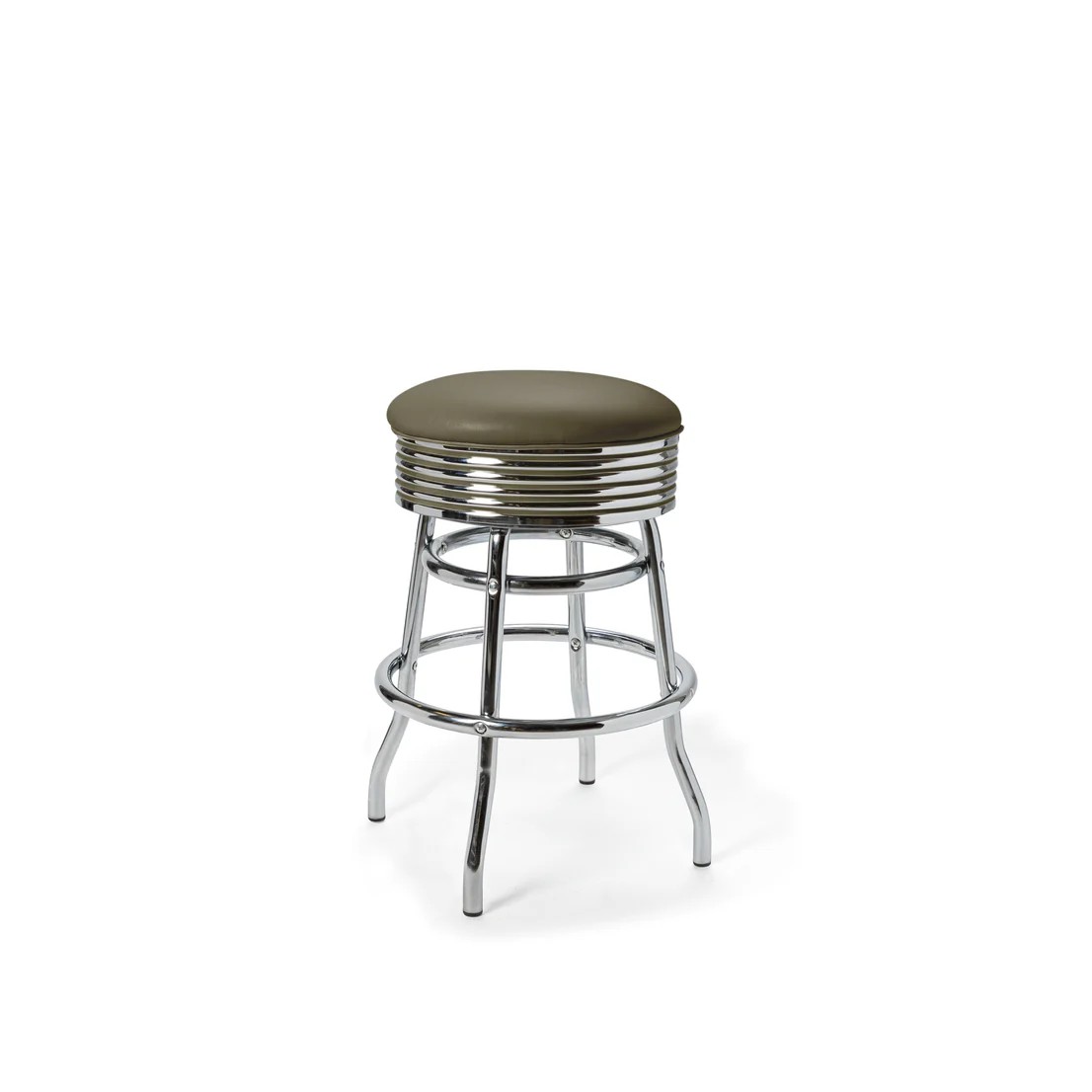 Tabouret de bar Palace MP 66 Chrome kaki mobilier