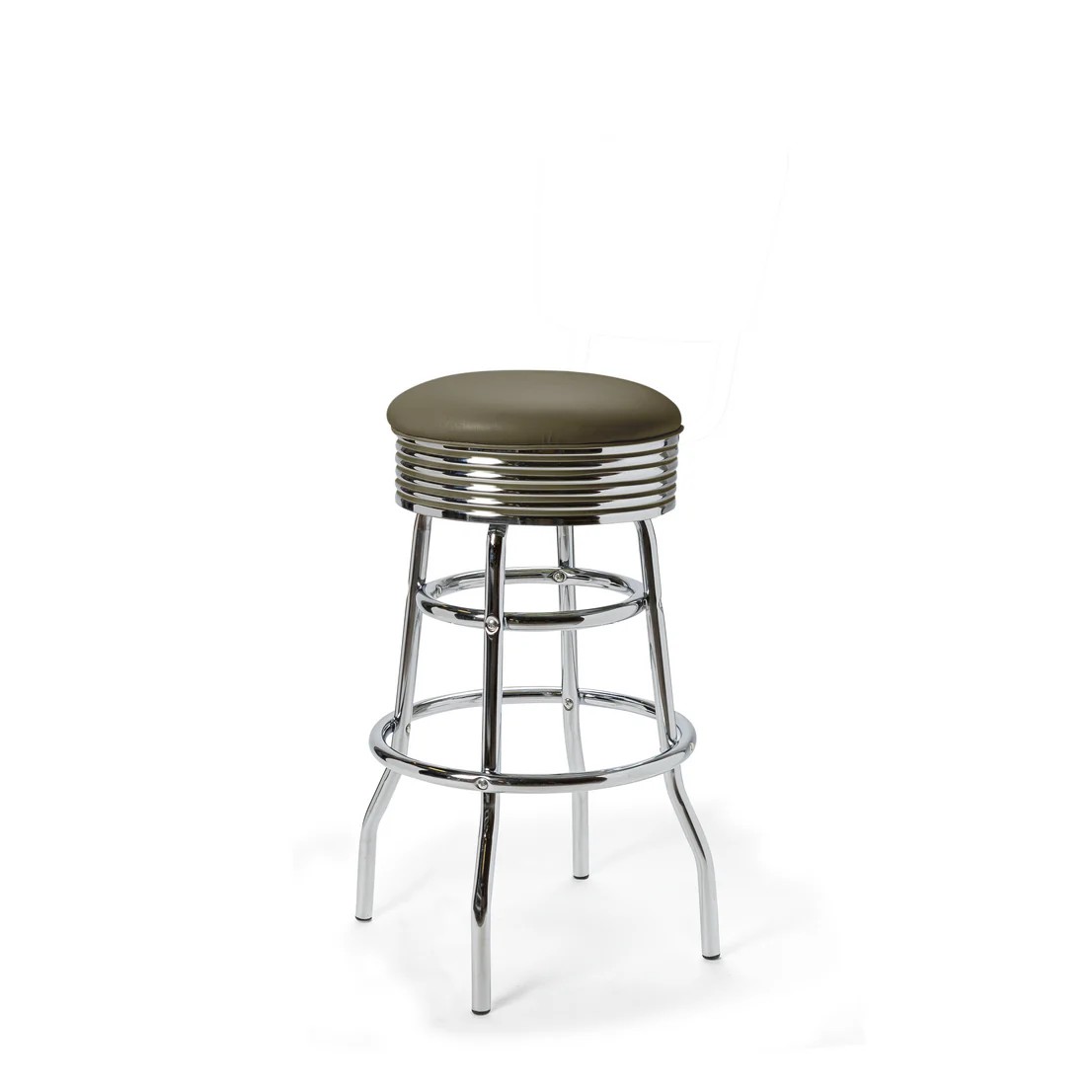 Tabouret de bar Palace MP 77 Chrome kaki