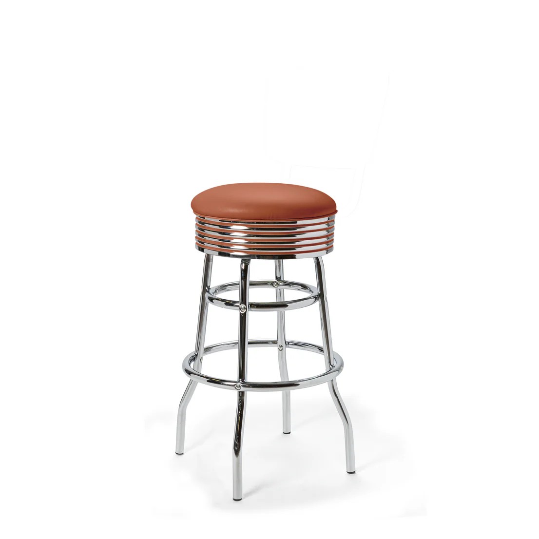 Tabouret de bar Palace MP 77 Chrome ocre