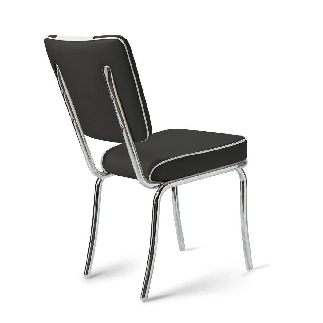 Chaise d’arcade CB Chrome noir