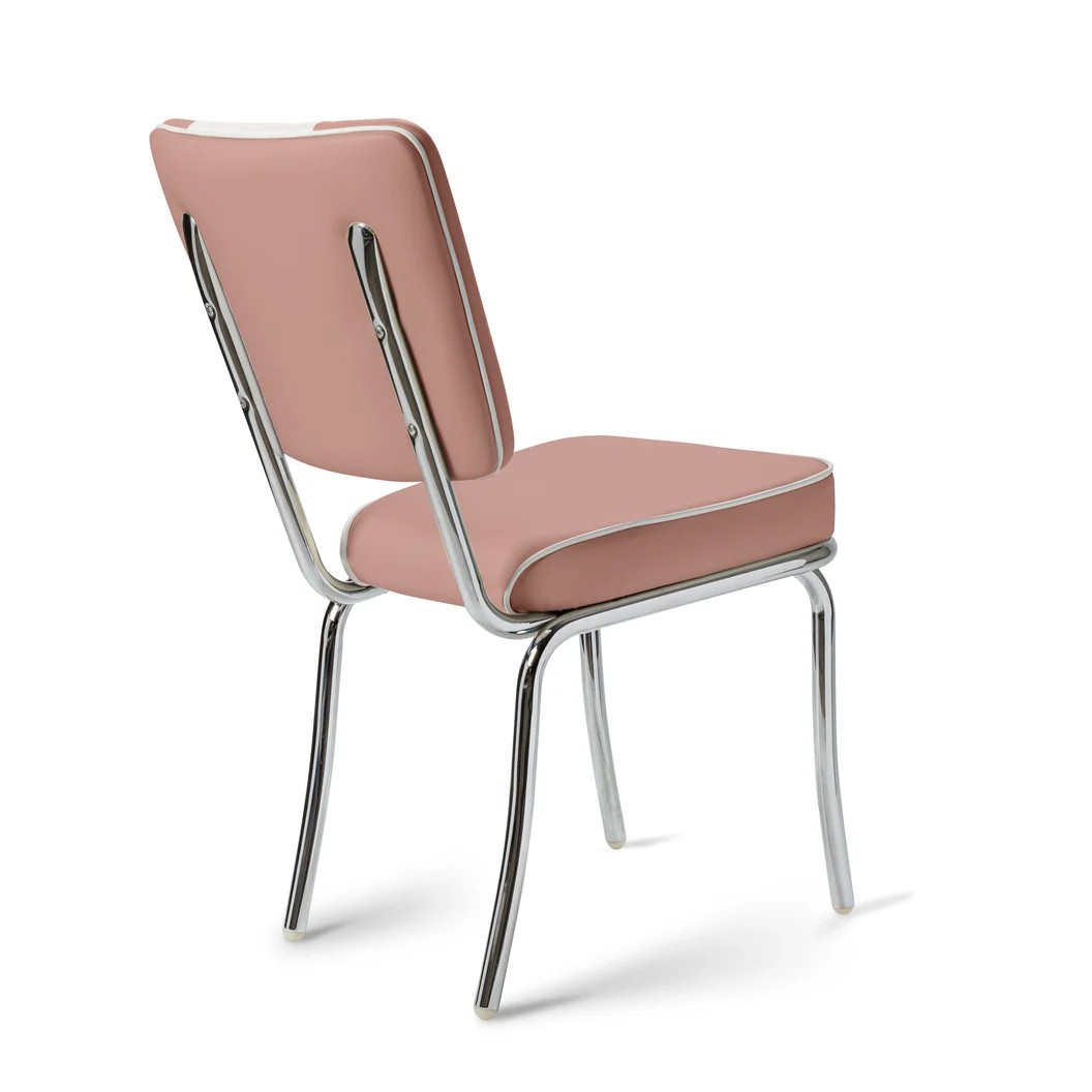 Chaise d’arcade CB Chrome rose