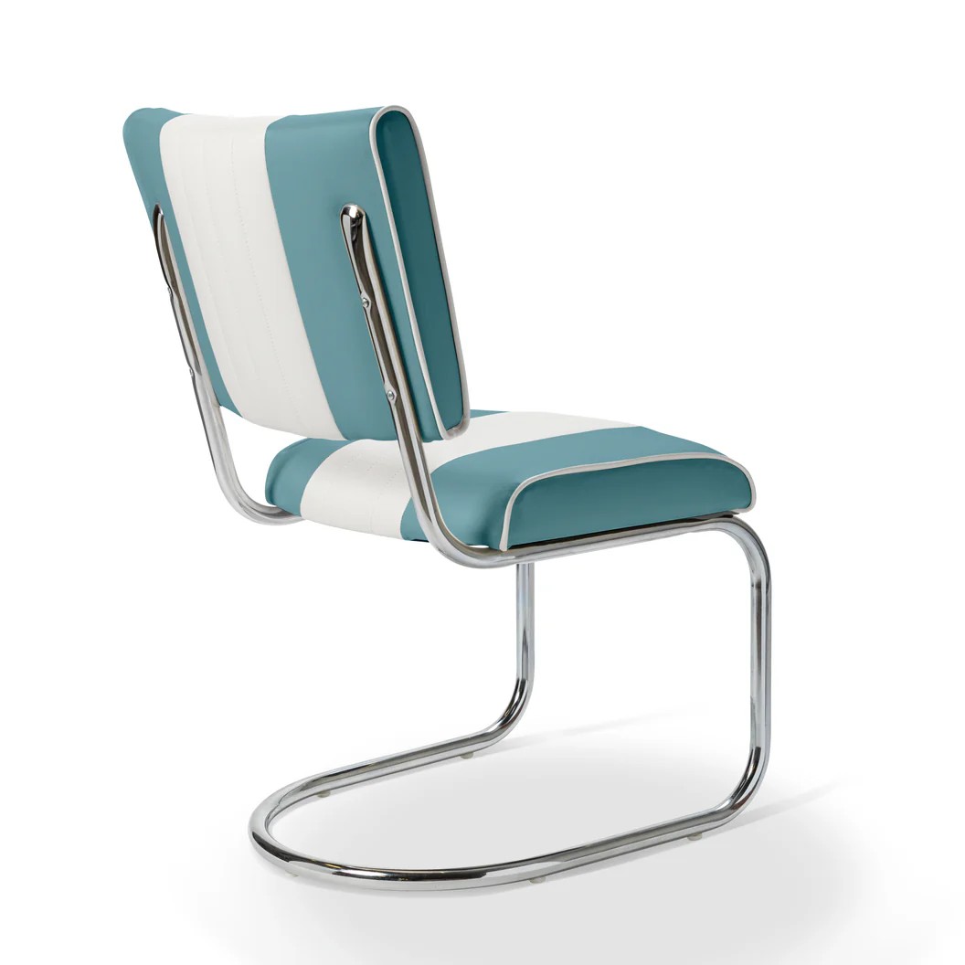 Chaise Prospect CB Chrome bleu