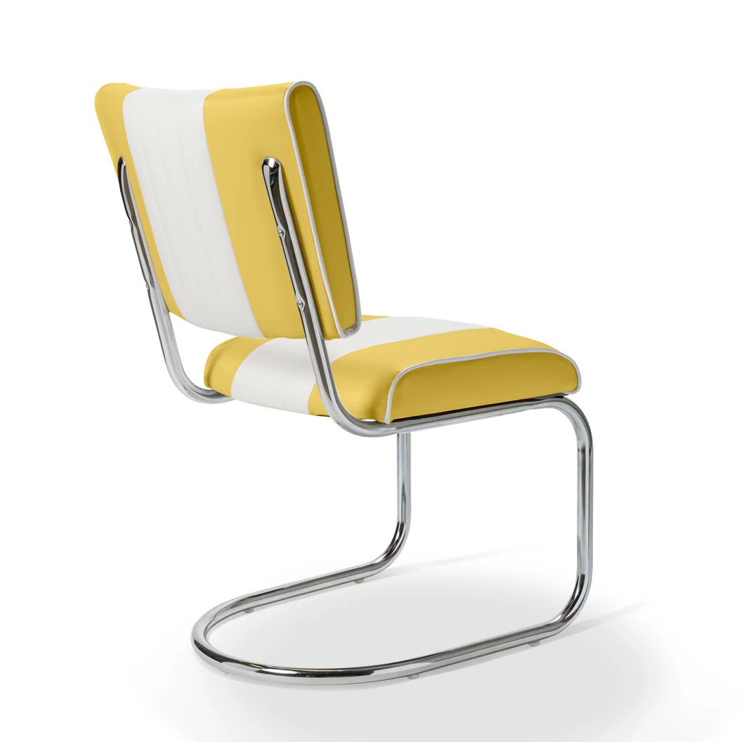 Chaise Prospect CB Chrome jaune