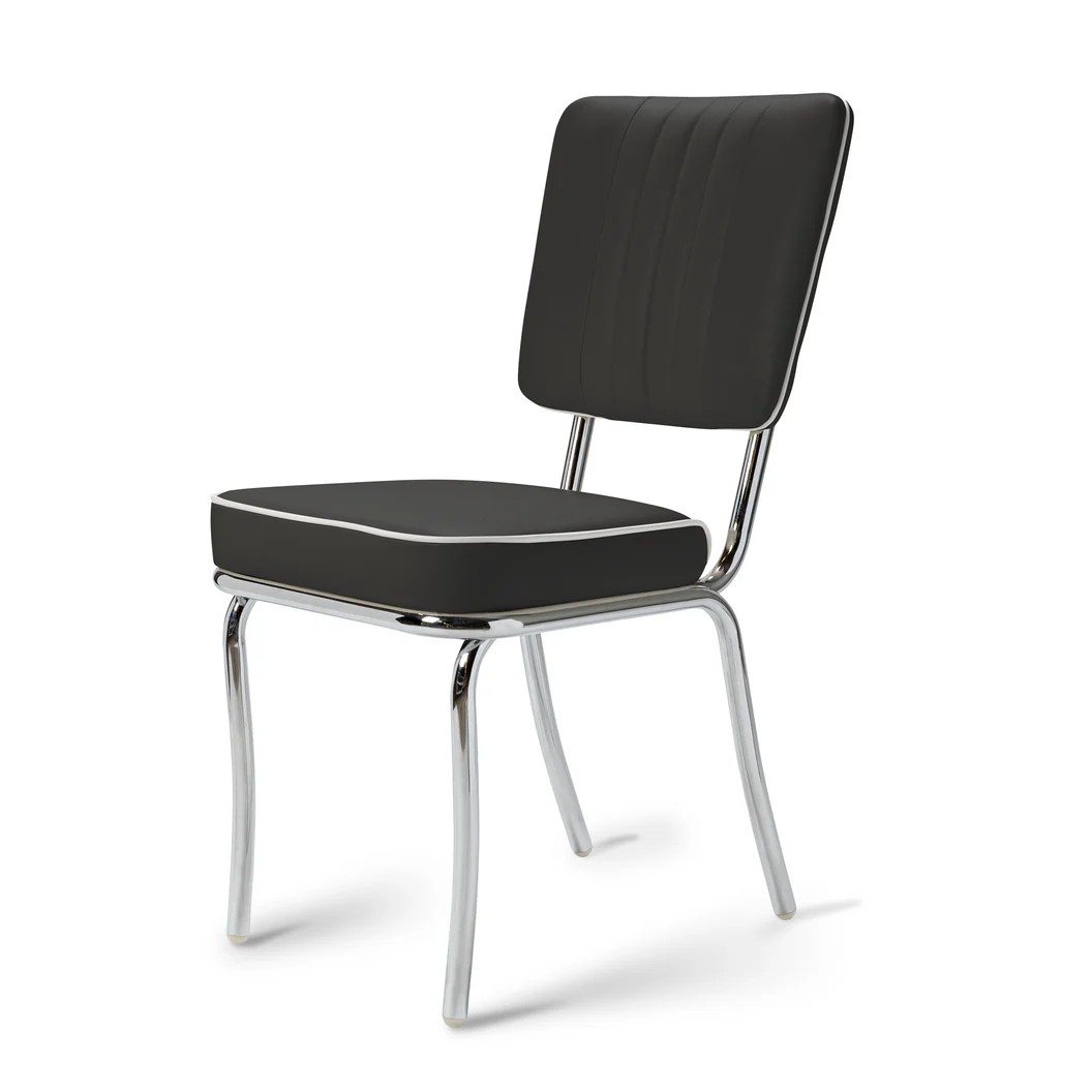 Chaise d’arcade WP Chrome noir