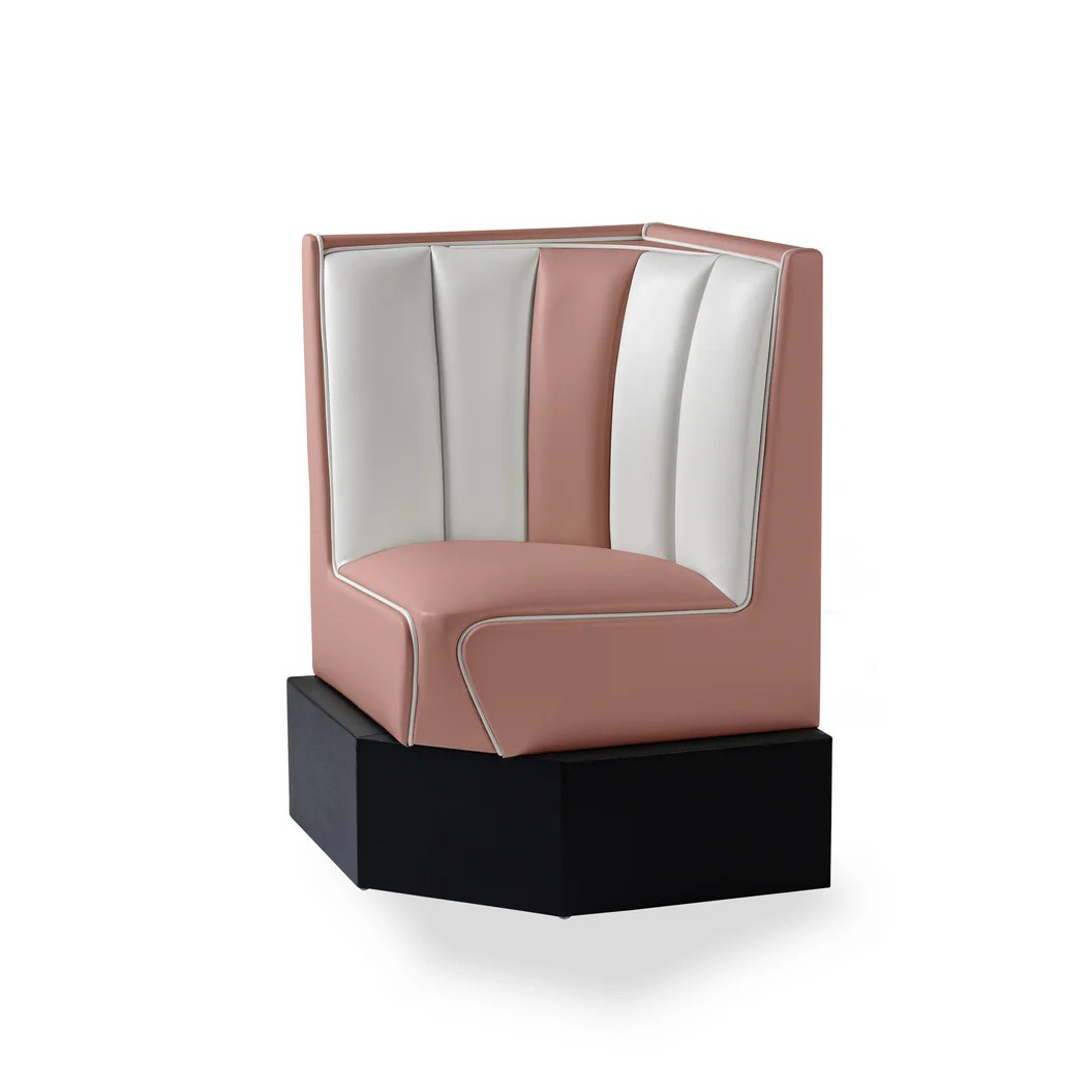 banquette dangle mobilier américain CB 60-60 rose