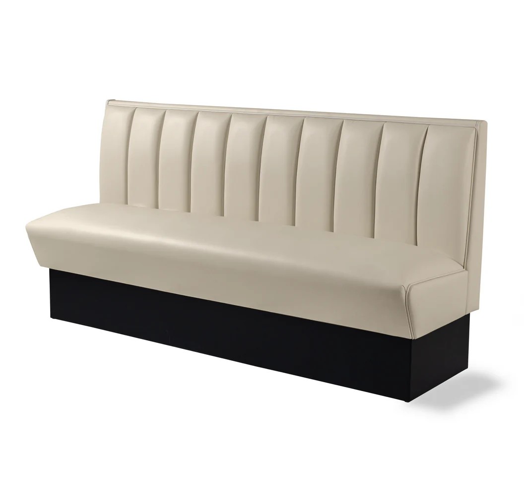 banquette de diner mobilier américain simple CB 180 blanc