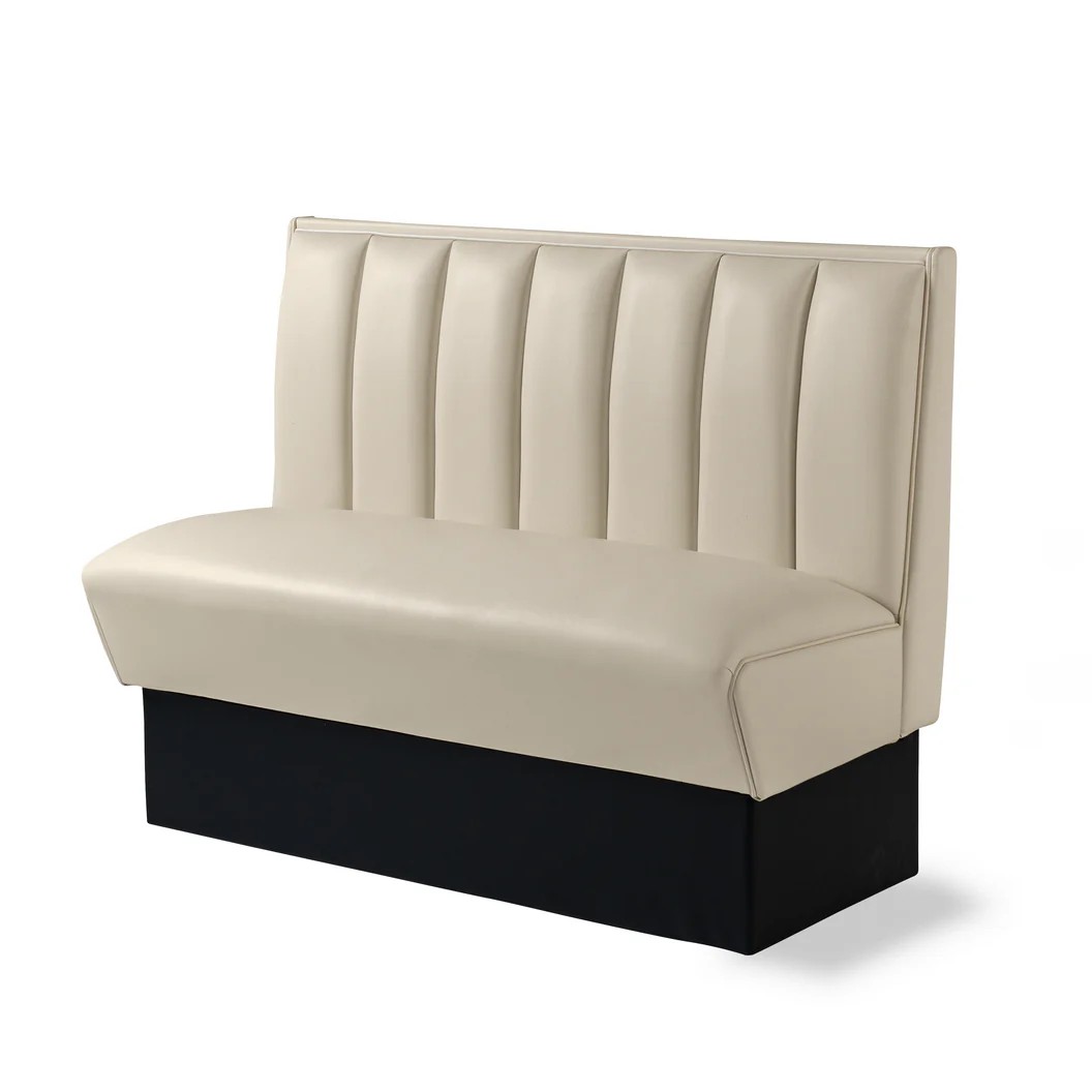 banquette de diner mobilier américain simple CB 120 blanc