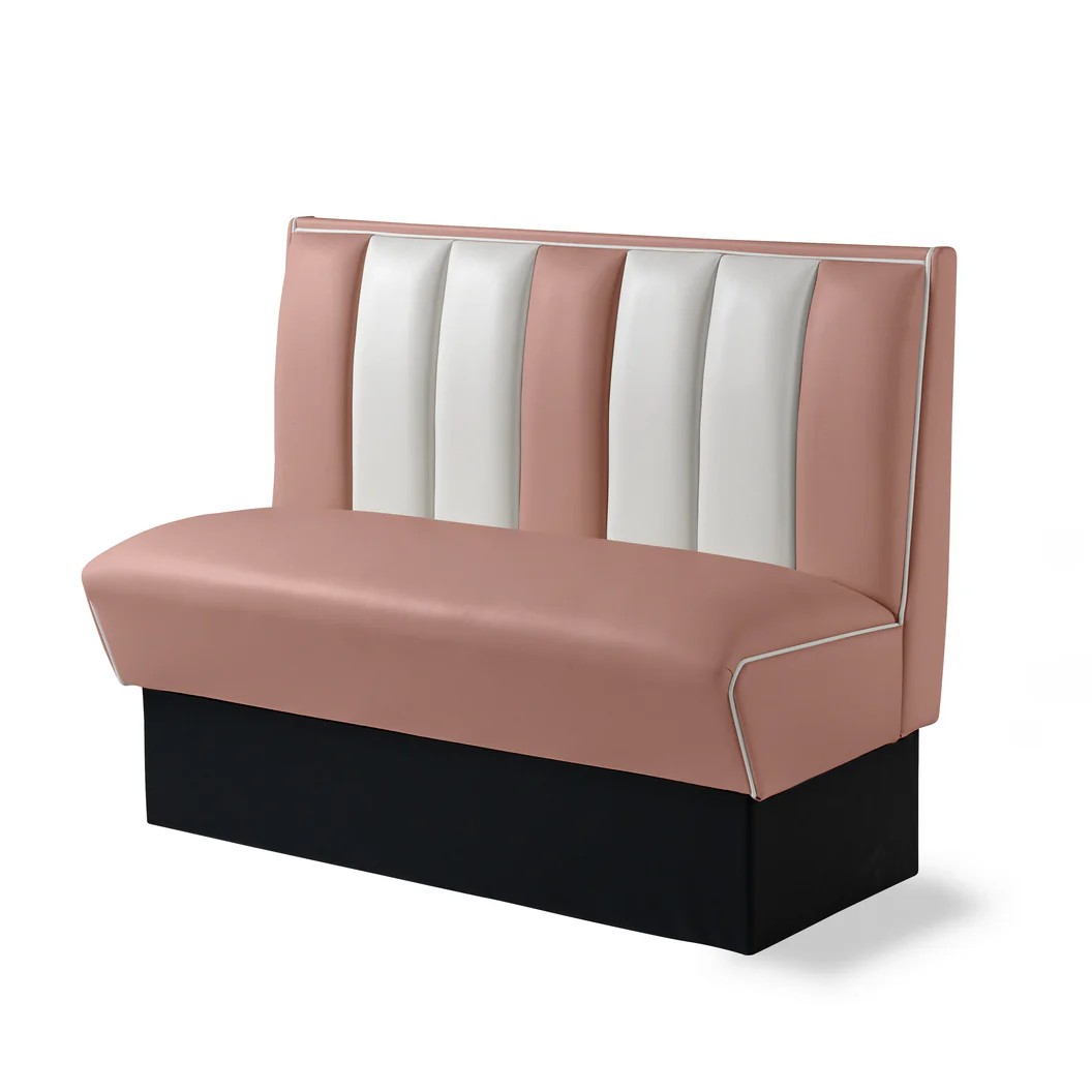 banquette de diner mobilier américain simple CB 120 rose