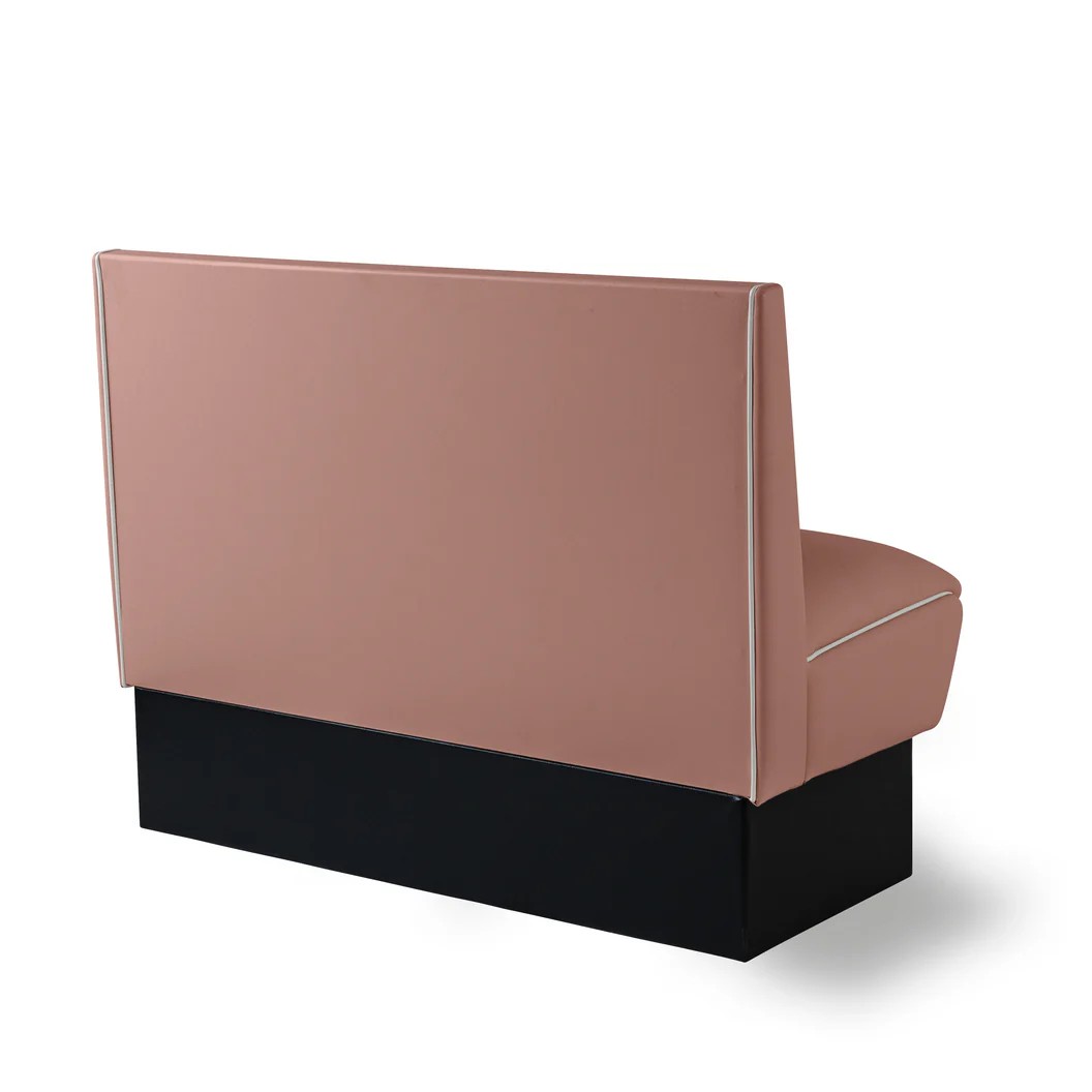 dossier banquette de diner mobilier américain simple CB 120 rose