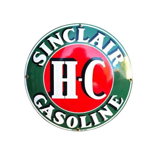 Plaque Vintage Sinclair Free Air – Décoration Garage – PVC – Neuve