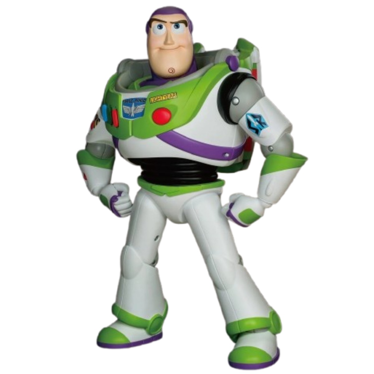 statue en résine publicitaire buzz léclair toys story